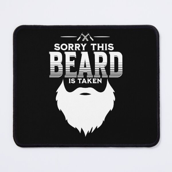 Item preview, Mens Beard Shirt Sorry This Beard Is Taken Funny Bearded Gift designed and sold by InkMeister.