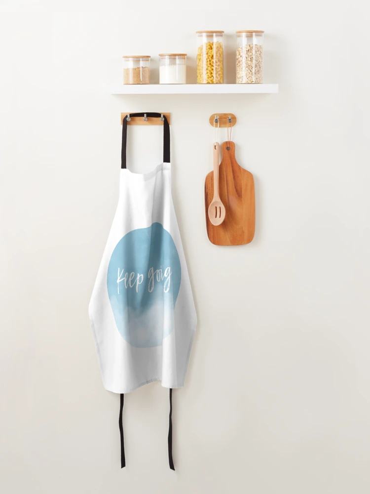 Thumbnail 4 of 6, Apron, Keep going designed and sold by RafaTakami.
