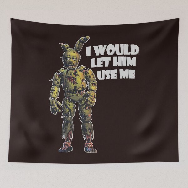 Item preview, I Would Let Him Use Me (Springtrap) Classic T-Shirt designed and sold by ANTHONYSA88.