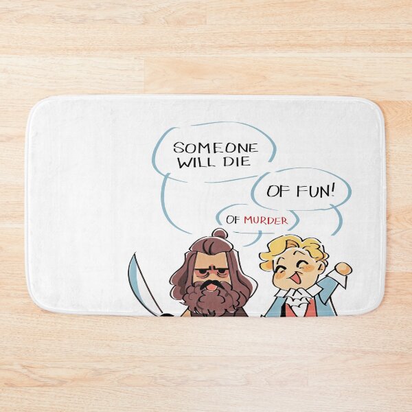 Artikelvorschau, Blackbeard und Bonnet Chibi Unsere Flagge bedeutet Tod entworfen und verkauft von ClothingAL1.