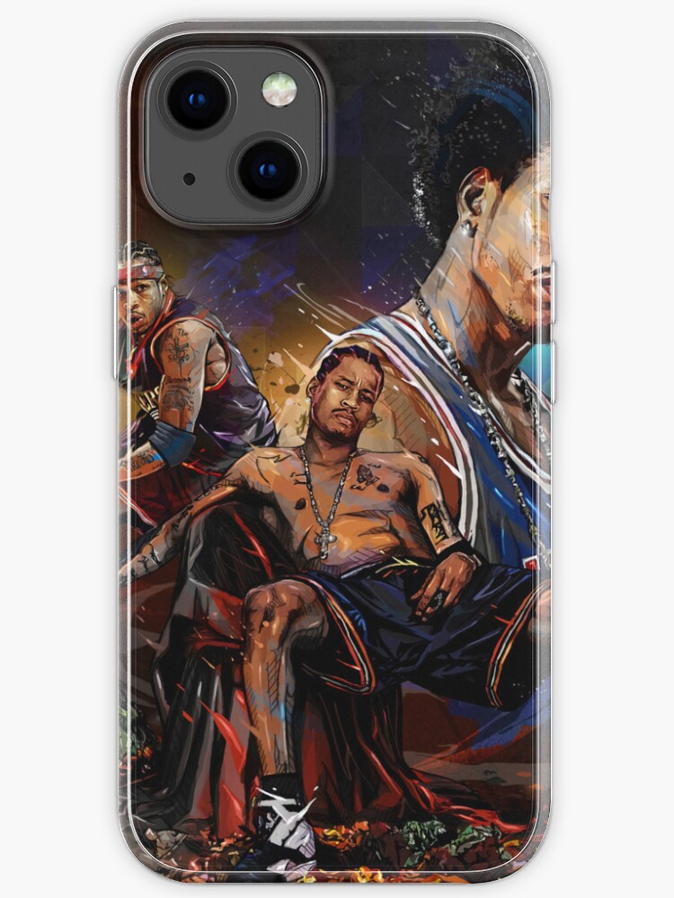 Illustration Allen Iverson Wallpaper Iphone Case For Sale By Renicharamel Redbubble
