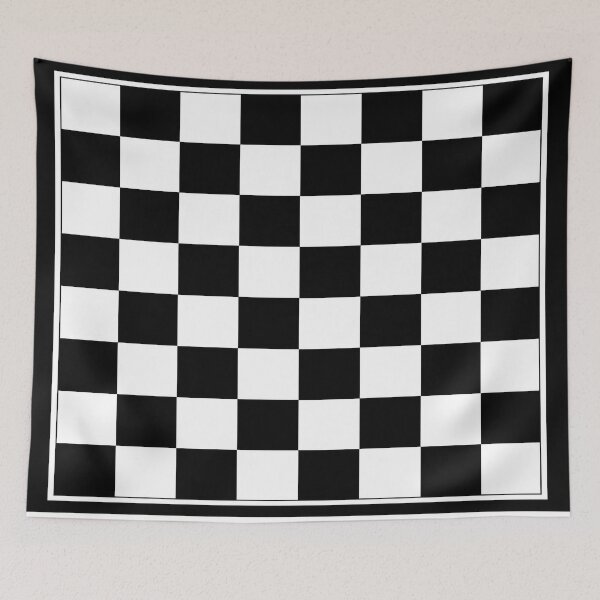 Item preview, Black and white squares designed and sold by Cyber-Spider.
