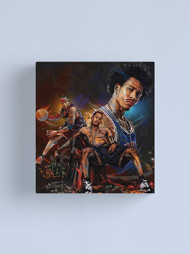 allen iverson pintura