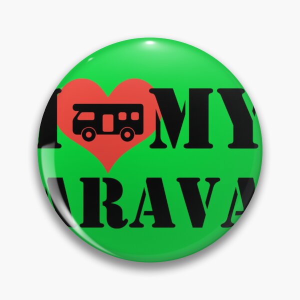 Item preview, Static caravans I love My caravan best housewarming Sticker designed and sold by KarlsaOtto.