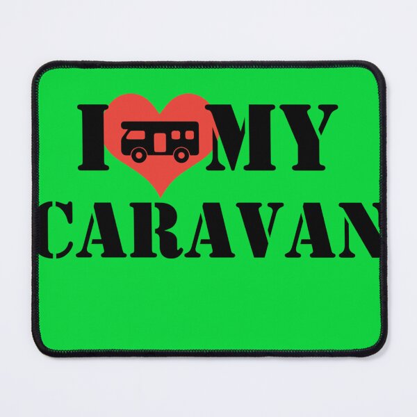 Item preview, Static caravans I love My caravan best housewarming Sticker designed and sold by KarlsaOtto.