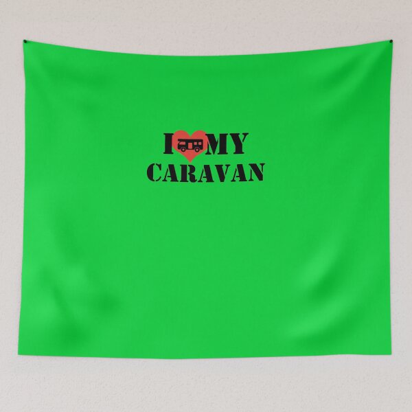 Item preview, Static caravans I love My caravan best housewarming Sticker designed and sold by KarlsaOtto.