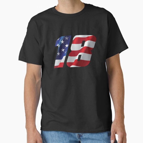 Kyle Busch USA 18 Classic T-Shirt