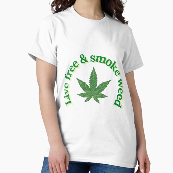 Item preview, Live free & smoke weed designed and sold by ArtByArdentAnj.