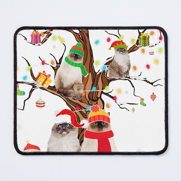 Item preview, Xmas Cat Lover Gifts Fun Ragdoll Christmas Tree 320 designed and sold by verroszlpolyakf.