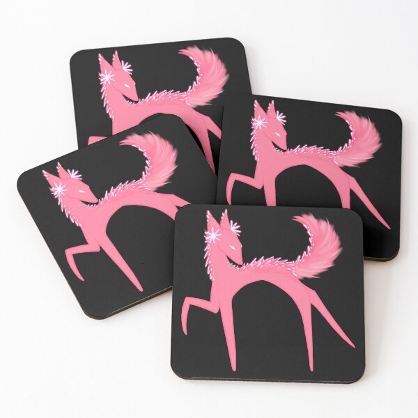 Item preview, Pink whimsical Creature designed and sold by PinkBunnyFluff.