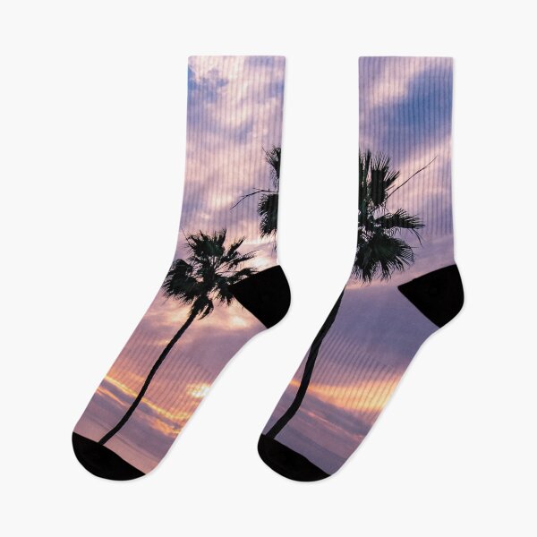 Item preview, La Jolla Palm Trees - San Diego Sunset designed and sold by Wild Afterglow.