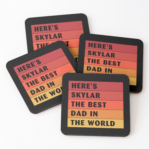 Item preview, Here's Skylar The Best Dad In The World Father's Day Retro designed and sold by karaevensen255.