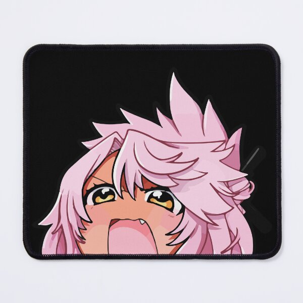 Item preview, Angry Chloe Von Einzbern Chibi Anime Peeker designed and sold by WeeabooClub.