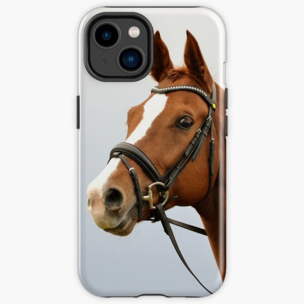 Curious horse iPhone Tough Case