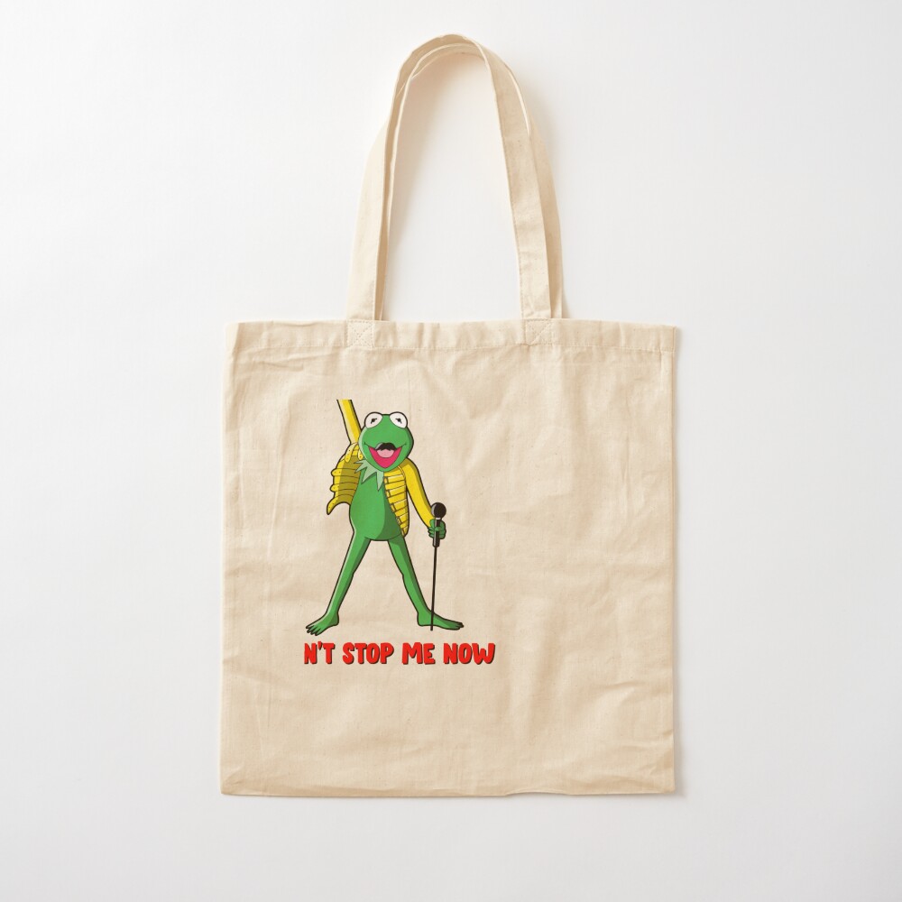 Talking Heads Kermit Parody Tote Bag