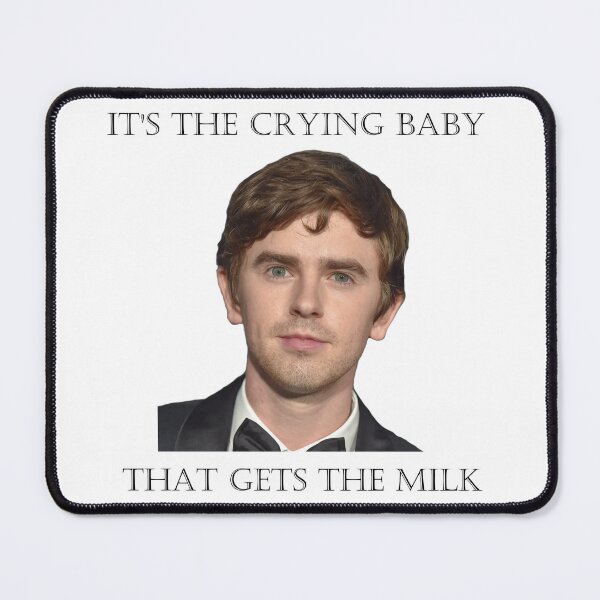 Item preview, Freddie Highmore gets the milk designed and sold by Ugly Bugs.