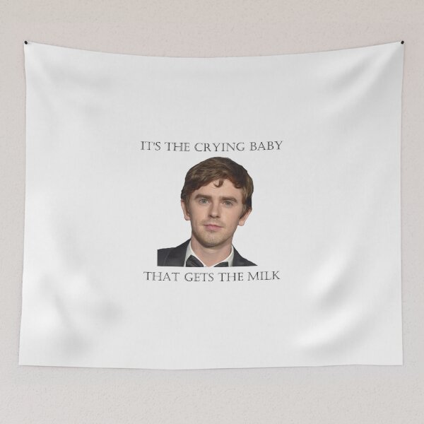 Item preview, Freddie Highmore gets the milk designed and sold by Ugly Bugs.