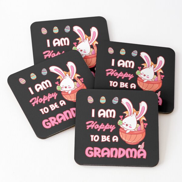 Item preview, I am hoppy to be a grandma designed and sold by shopParadiseXOS.