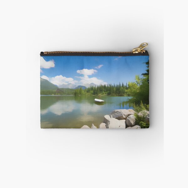 Item preview, Rocky Lake Front Mountainous Summer Landscape designed and sold by Zeph1.