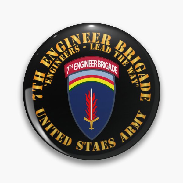 Item preview, 7th Engineer Bde - US Army w Tab X 300 designed and sold by Military Insignia Products.