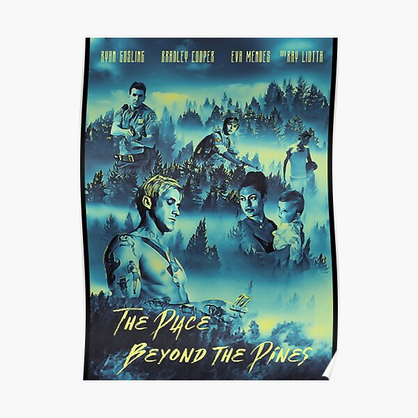 Seide Plakat Silk Print Poster The Place Beyond the Pines 21inch x 14inch / 53cm x 35cm AE6A29