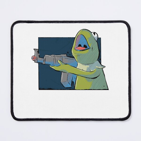 Item preview, Kermit The Frog Hold Gun The Muppe.T Show designed and sold by ClothingAL1.