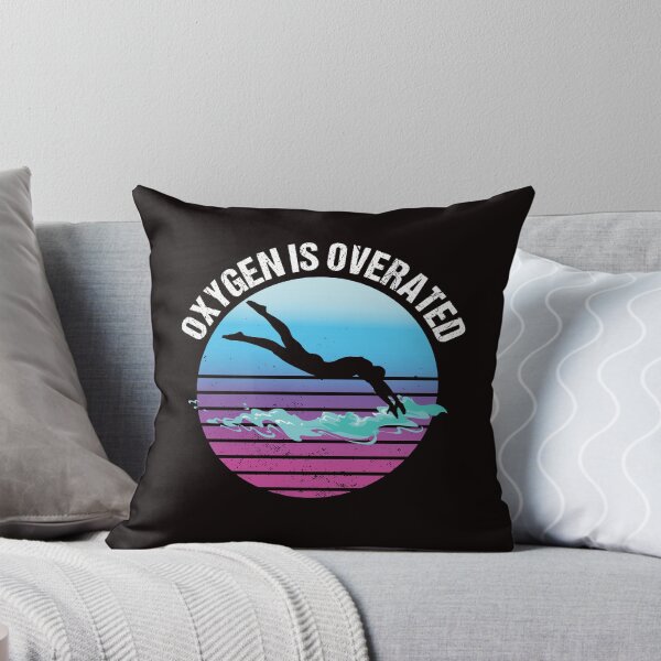 Item preview, Oxygen Is Overrated Swimming Pool Swimmer Swim Instructor designed and sold by TomGiantDesigns.