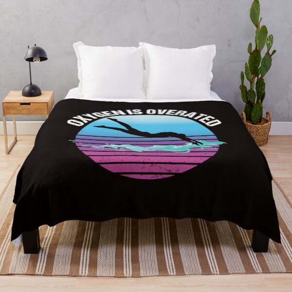Item preview, Oxygen Is Overrated Swimming Pool Swimmer Swim Instructor designed and sold by TomGiantDesigns.