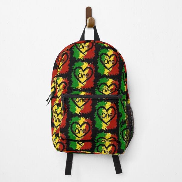 Item preview, Reggae Heart One Love Rasta Reggae Music Jamaica Art designed and sold by DoctorBirdsInk.
