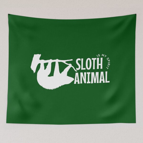 Item preview, Sloth Is My Spirit Animal designed and sold by TheCrazyBear.