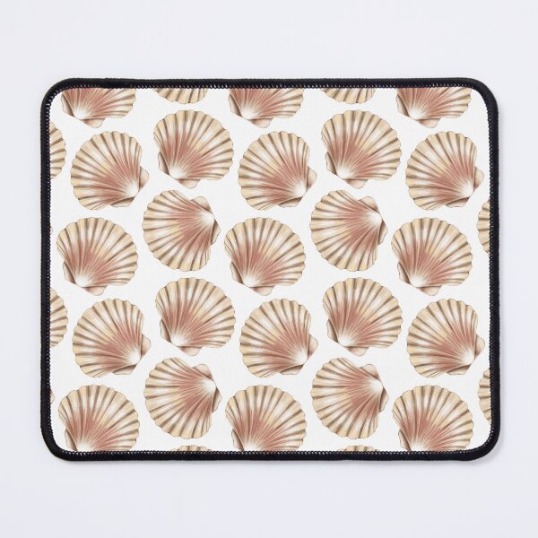 Item preview, Scallop Seashells designed and sold by WildAliceArt.