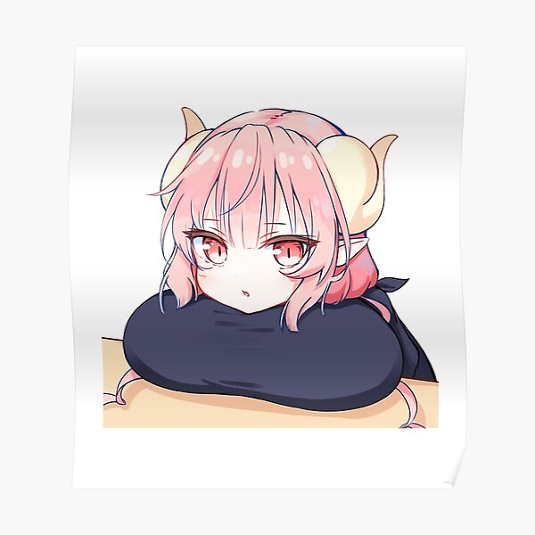 Ilulu Miss Kobayashis Dragon Maid Poster For Sale By Ammarattshop Redbubble 4216