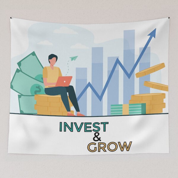 Item preview, Invertir para Crecer | Invierta y gane | Dinero designed and sold by CadDesignerr.