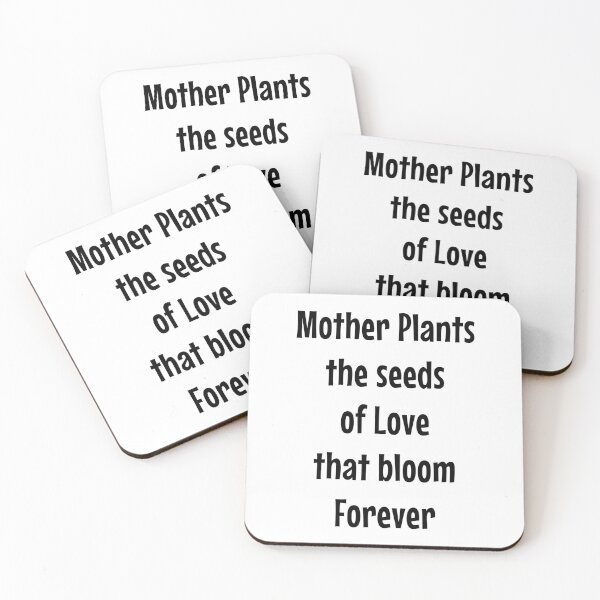 Item preview, Mother Plants seeds of Love that bloom Forever designed and sold by madebysleep.