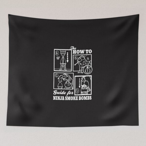 Item preview, How To  Ninja Smoke Bombs Essential T-Shirt designed and sold by gashvrvolck.