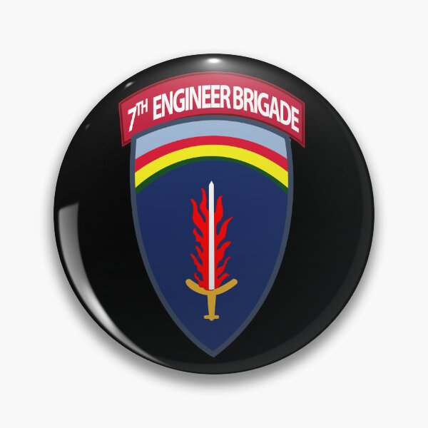 Item preview,  7th Engineer Bde w Tab wo Txt  X 300 designed and sold by Military Insignia Products.