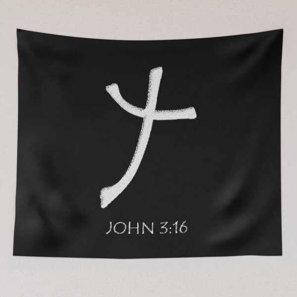 Item preview, John 316 Cross designed and sold by MosesT-Shirts.