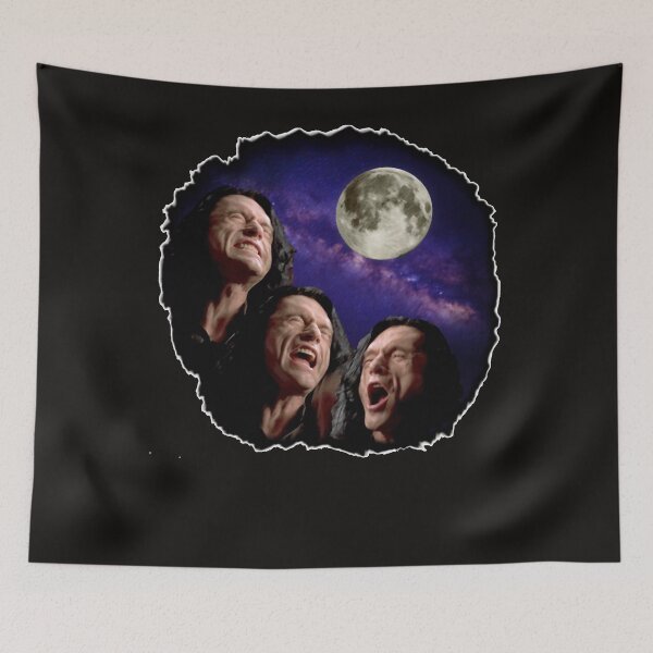 Item preview, Three Wiseau Moon Essential T-Shirt designed and sold by MARTINROGERUN.