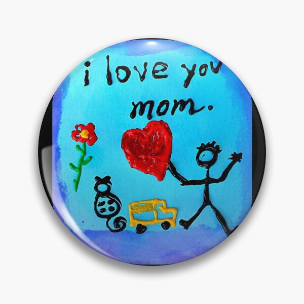Item preview, I Love You Mom, Happy Mothers Day designed and sold by drip.design.co.