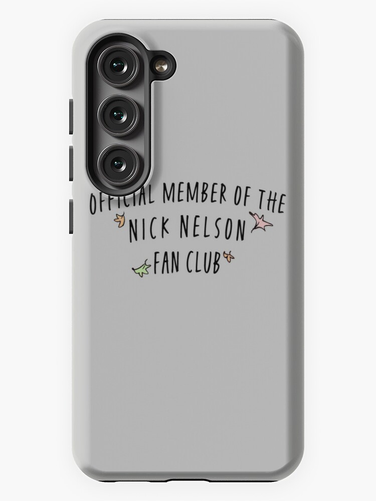 Nick Nelson fan club | Samsung Galaxy Phone Case