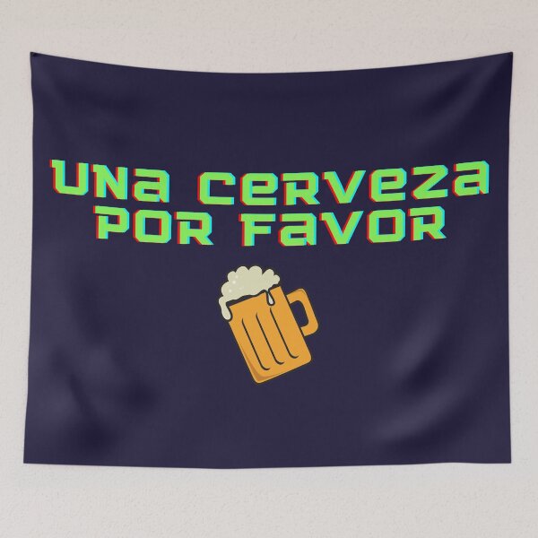 Item preview, Beer please! | Una cerveza por favor! designed and sold by gotedge.