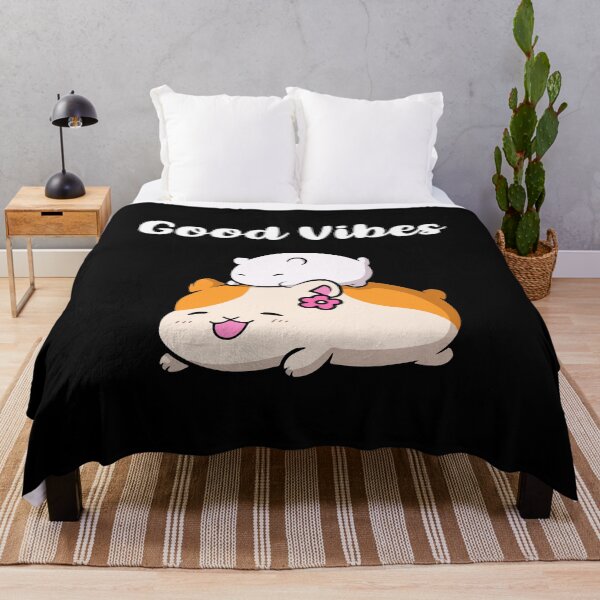 Item preview, Good Vibes Cute Hamster designed and sold by FerrenSmall.