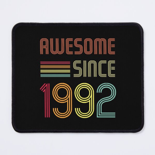 Item preview, Awesome Since 1992 30 years old Birthday Retro designed and sold by Mansn.