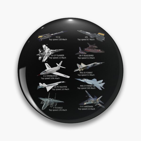 Item preview, Military's Fastest Jet Fighters Aircraft Plane of the World T-Shirt designed and sold by AlexisSimons.