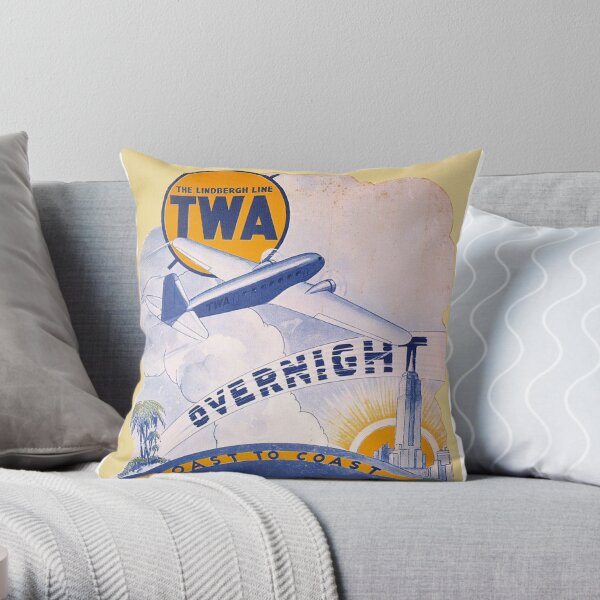 Airplane Seat Isometric - Throw Pillow