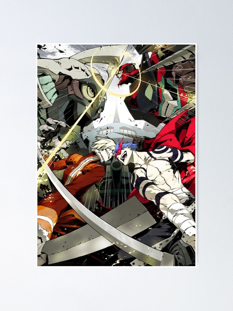 A Legacy Grey Version:Tengen Toppa Gurren Lagann Anime/Manga Poster for  Sale by vertei