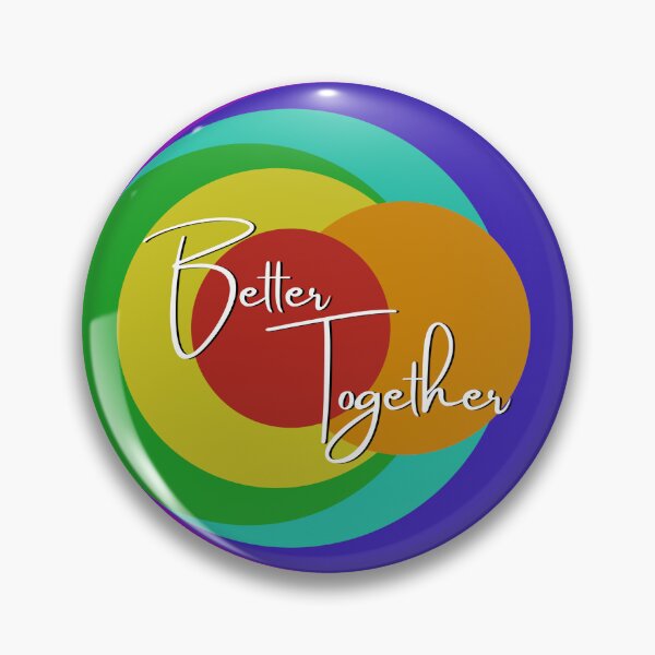 Item preview, Better Together Rainbow Circle  designed and sold by Suzakara Designs.