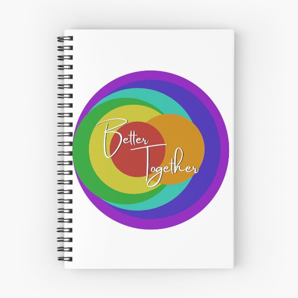 Item preview, Better Together Rainbow Circle  designed and sold by Suzakara Designs.