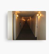 Never Ending Hallway Canvas Print