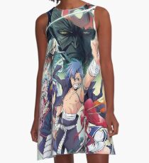 Tenge Toppa Gurren Lagann A-Linien Kleid